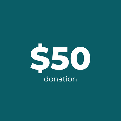 donación de $50
